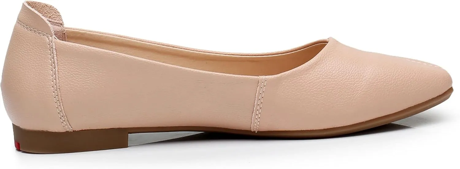 VenusCelia Women's Plain Dance Flat Shoe