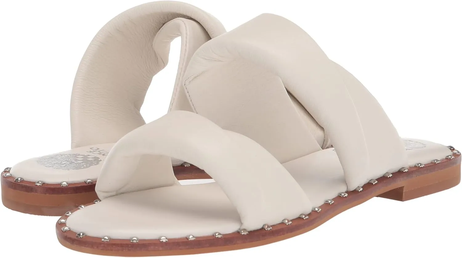 Vince Camuto Women's Palennie Puffy Flat Sandal