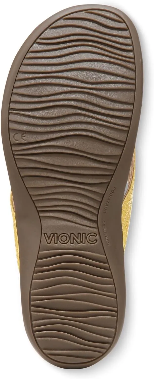 Vionic Avena Women's Arch Supportive Flip Flop Orthotic Sandal