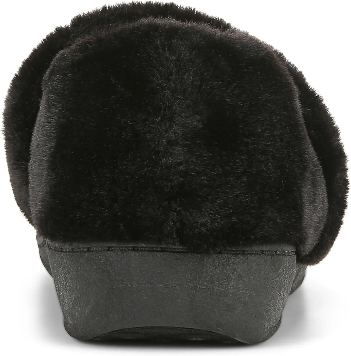 Vionic Endear Women's Cable Knit Faux Fur Trim Comfort Slipper