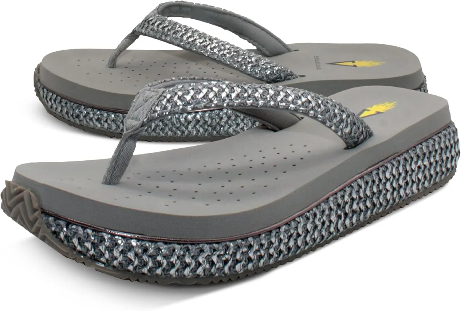 VOLATILE Women's Palau Slip-On Thong Wedge Sandal