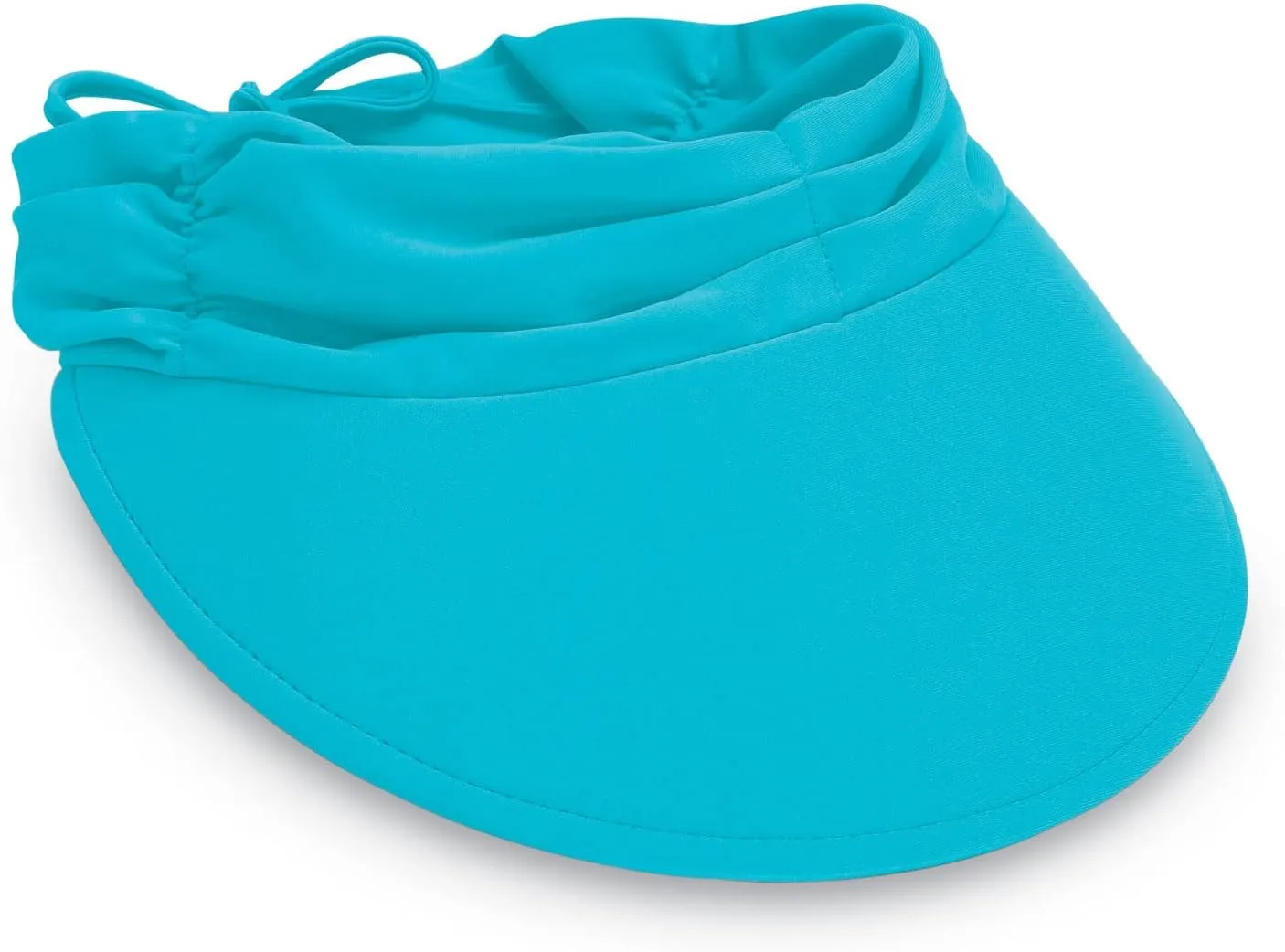 Wallaroo Hat Company Women’s Aqua Sun Visor – UV Sun Protection, Water Friendly, Packable Design, Adjustable, Medium Size