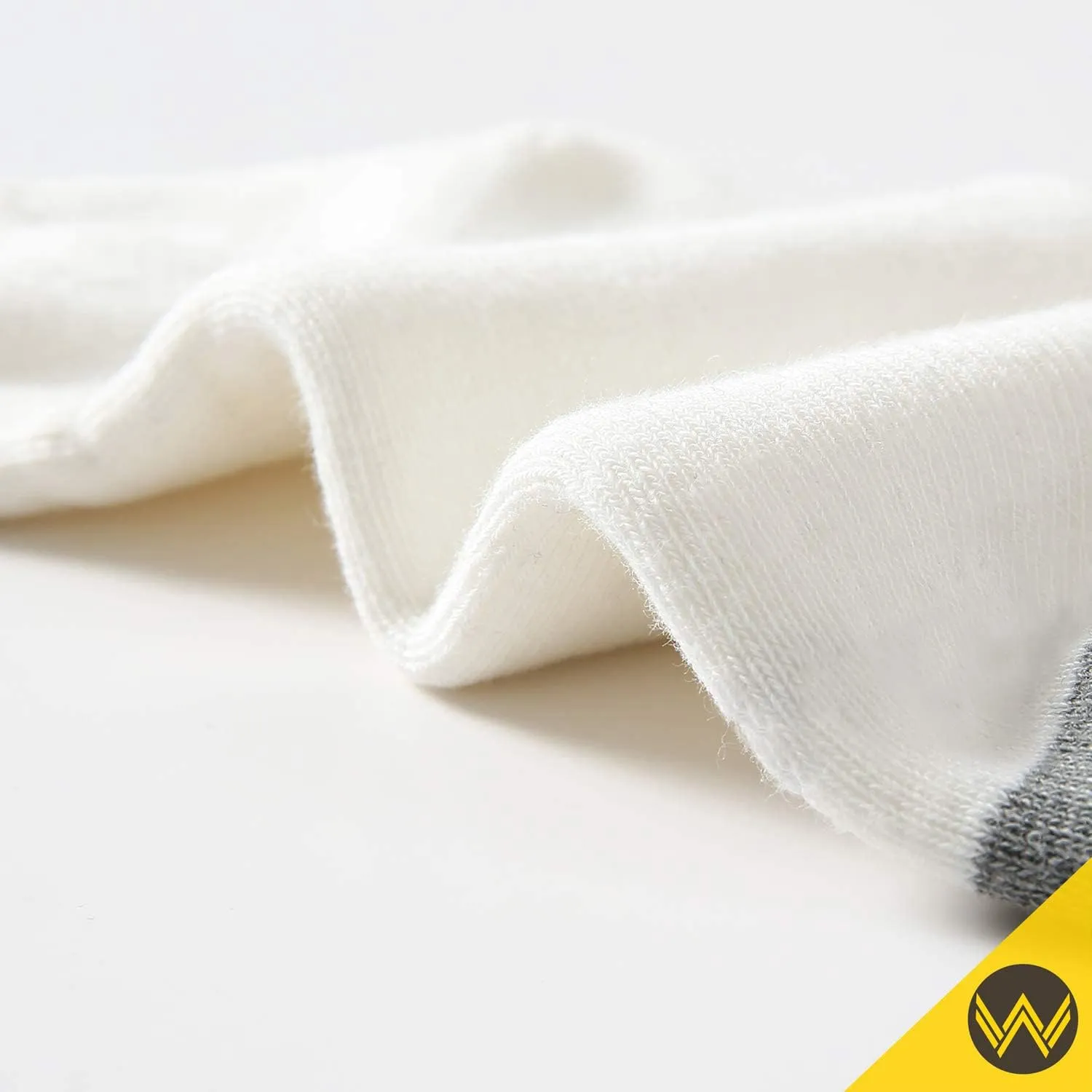 WANDER Men's Athletic Ankle Socks 3/8 Pairs Thick Cushion Running Socks for Men&Women Cotton Socks 6-9/9-12/12-15