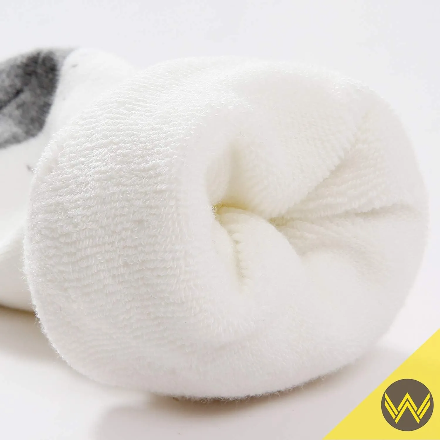 WANDER Men's Cushion Crew Socks 3-6 Pairs Athletic Running 6-8/8-13/12-15 Socks Men Cotton Sport Wicking Work
