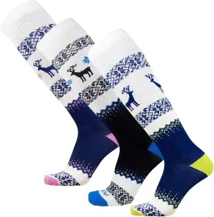 Warm Wool Ski Socks Winter – Women Skiing Merino Snowboard Pack Men