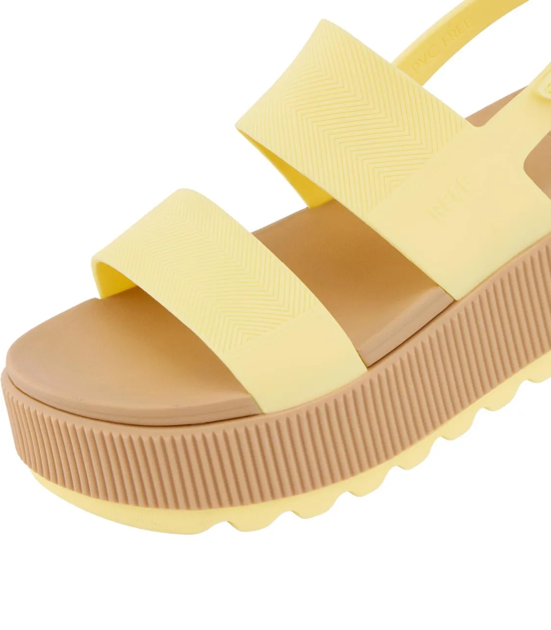 Water Vista Higher Sandals Pale Banana