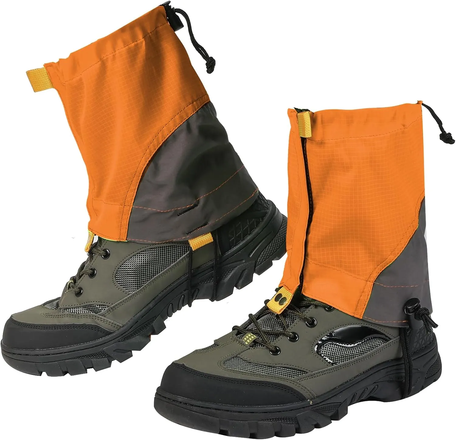 Waterproof Gators for Hiking Boots and Shoes Lightweight Adjustable Leg Gaiters for Men Women Gaiters for Hiking Snowshoeing