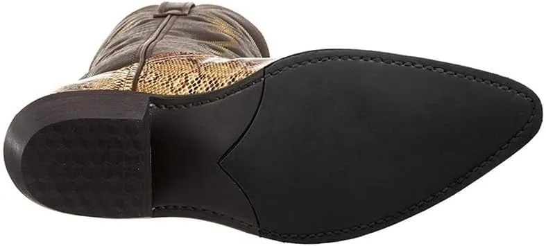 Western Boots Lightweight Pointed Retro And Comfortable Cowboy Boots For Men Embroidered Traditional Country Boot
