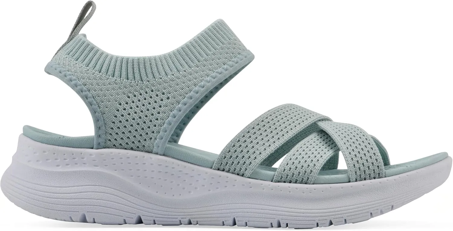 WHITE MOUNTAIN Fom Recovery Women's Charry Strappy Slip-On Sandal