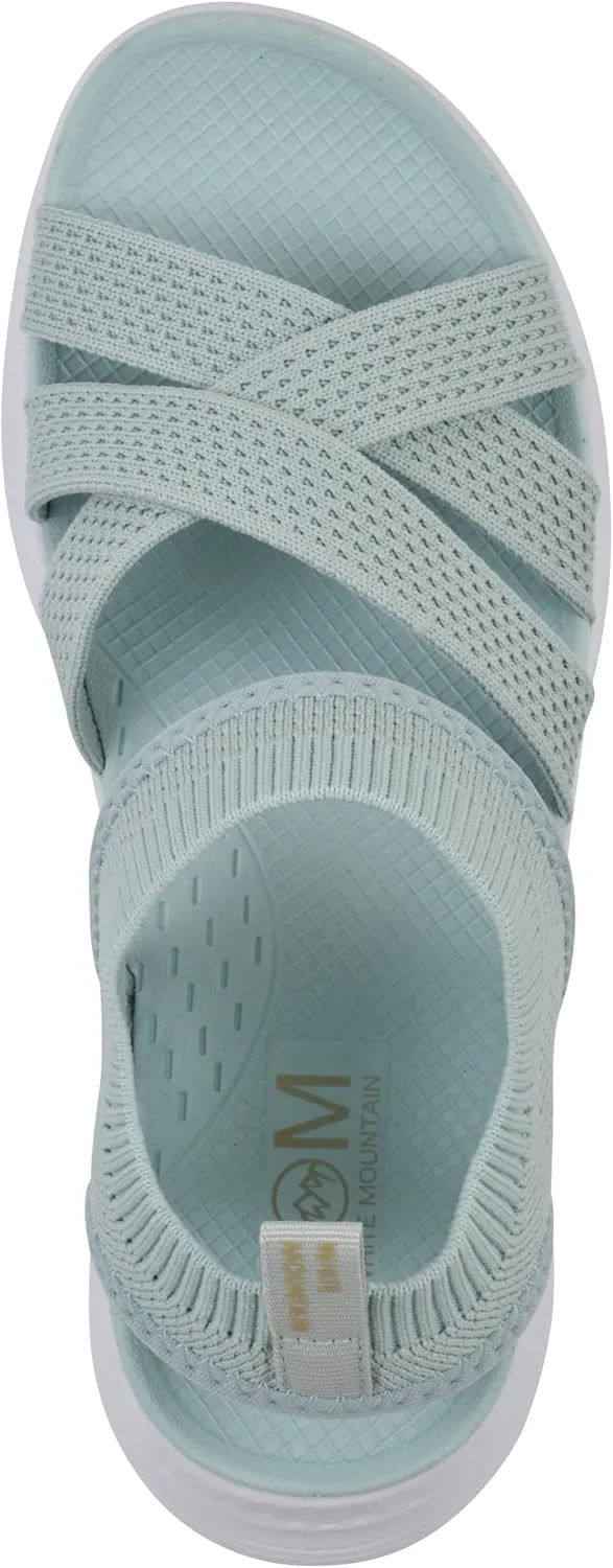 WHITE MOUNTAIN Fom Recovery Women's Charry Strappy Slip-On Sandal