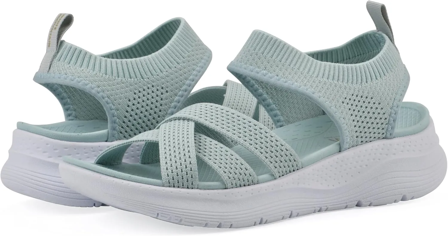 WHITE MOUNTAIN Fom Recovery Women's Charry Strappy Slip-On Sandal