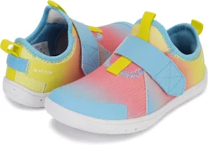 WHITIN Little/Big Kid Wide Width Barefoot Shoes | Boys/Girls Minimalist Elastic Opening Sneakers | Flexible- Zero Drop Sole