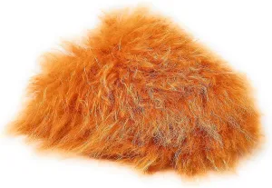 Wild Diva Women's Fluffy Faux Fur Slip On Flat Sandal Furry Fuzzy Slippers Gata-01