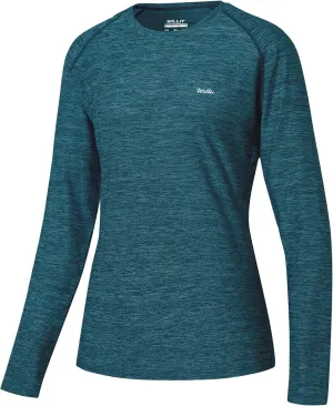 Willit Women's UPF 50  Sun Protection Shirt Long Sleeve SPF UV Shirt Rash Guard Swim Hiking Fishing Tops Lightweight