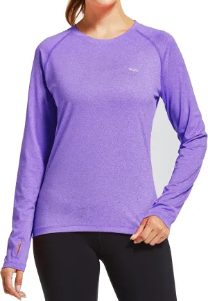 Willit Women's UPF 50  Sun Protection Shirt Long Sleeve SPF UV Shirt Rash Guard Swim Hiking Fishing Tops Lightweight