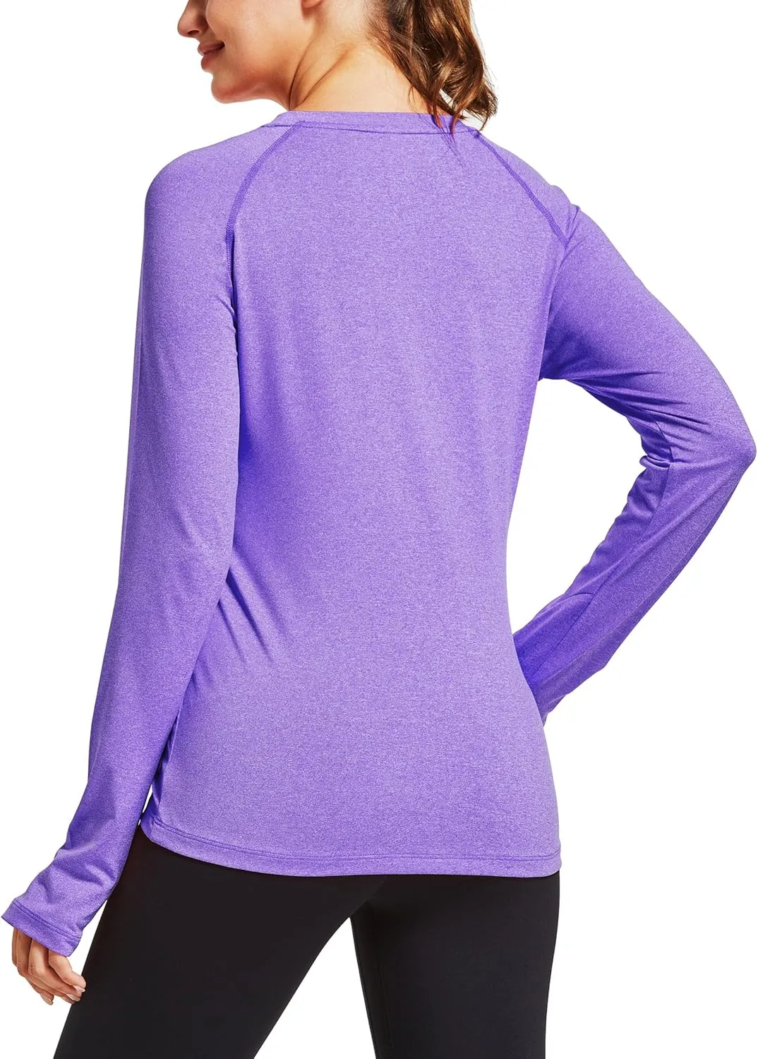 Willit Women's UPF 50  Sun Protection Shirt Long Sleeve SPF UV Shirt Rash Guard Swim Hiking Fishing Tops Lightweight