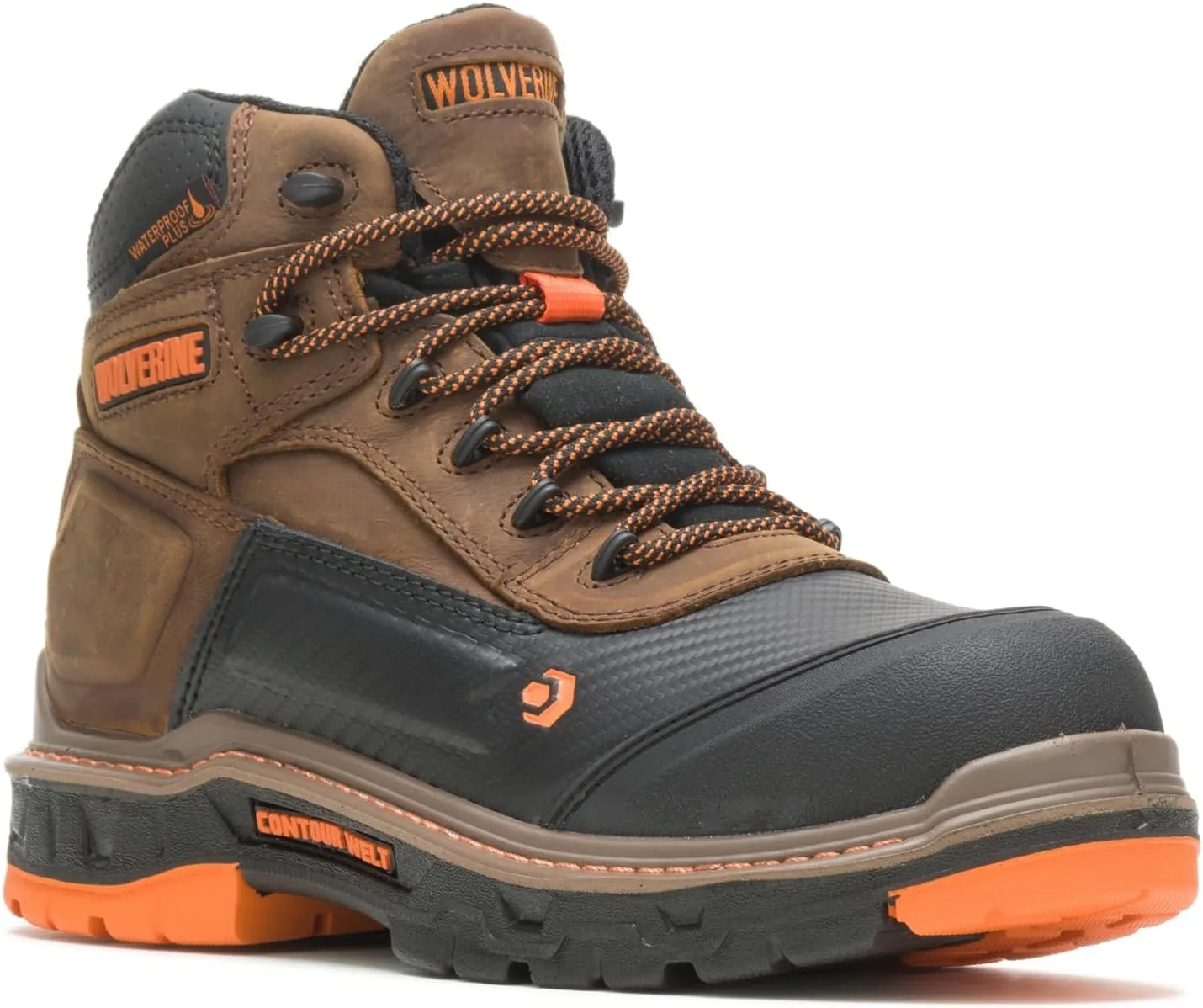 Wolverine Overpass 6" Mid Composite Toe Waterproof Work Boot