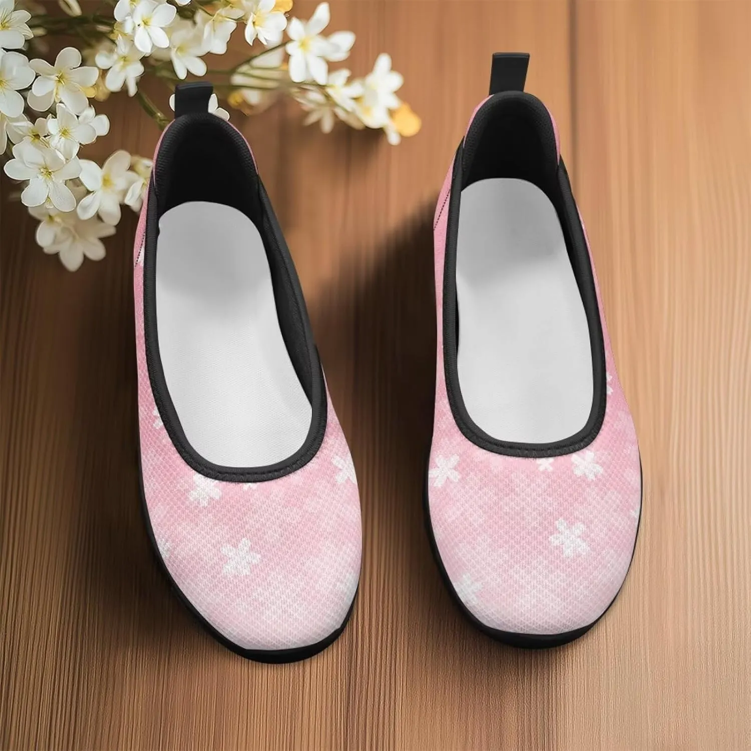 Women Casual Slip On Shoes Lightweight Flat Shoes for Women Dressy Shoes