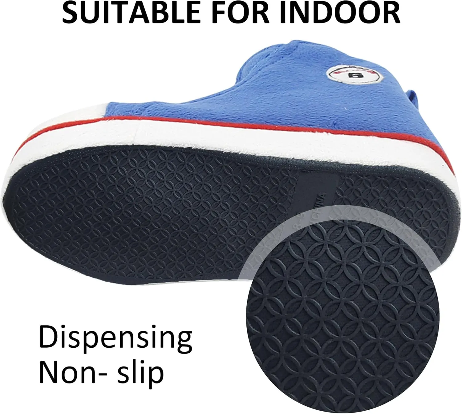 Women Warm Indoor Slipper Boots Women's Winter Anti-Slip Ankle Booties Slip On Fur Lined House Shoe