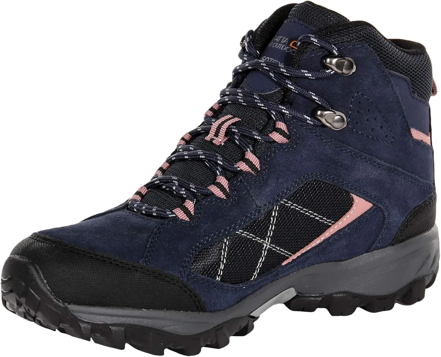 Women's Flat Hiking Boots, 6
