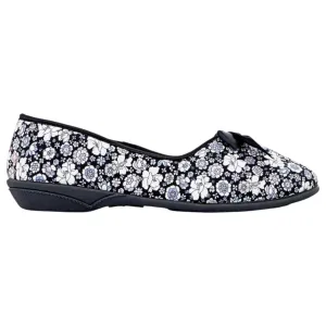 Womens Grosby Viven Slip On Slippers Midnight