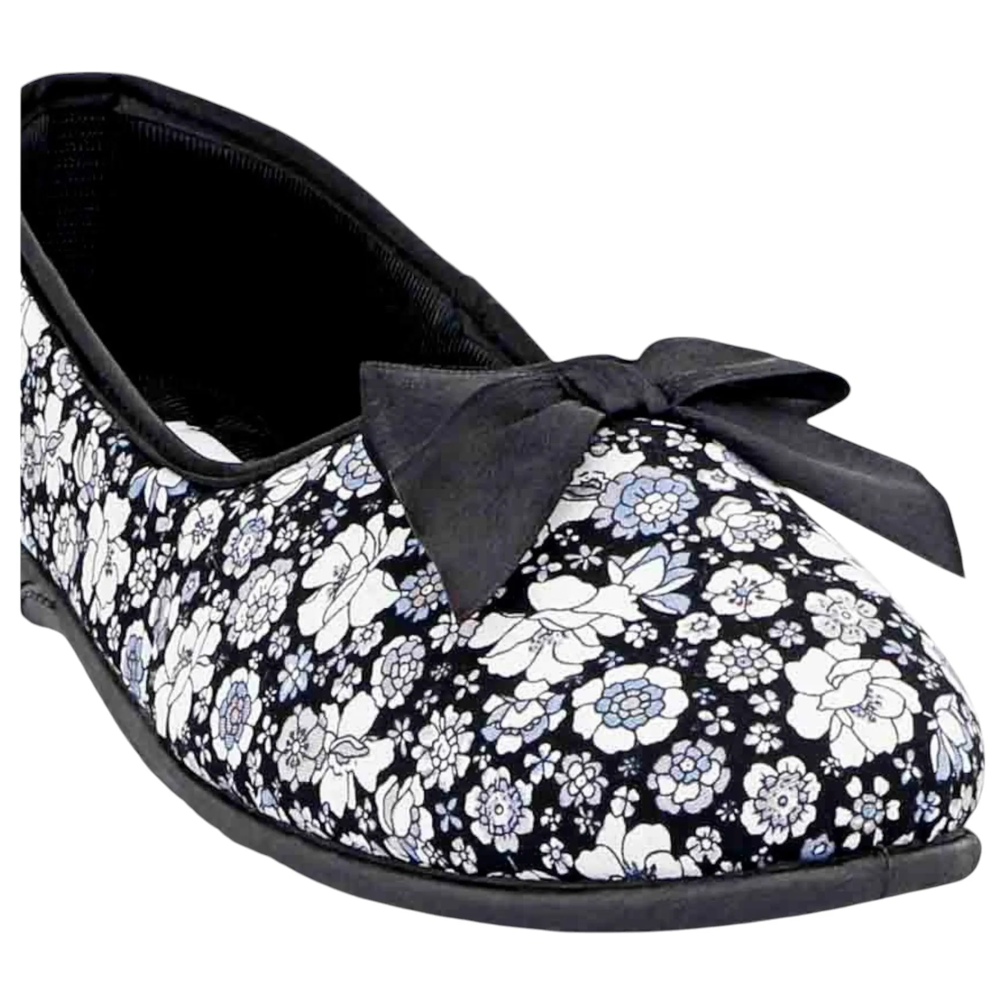 Womens Grosby Viven Slip On Slippers Midnight