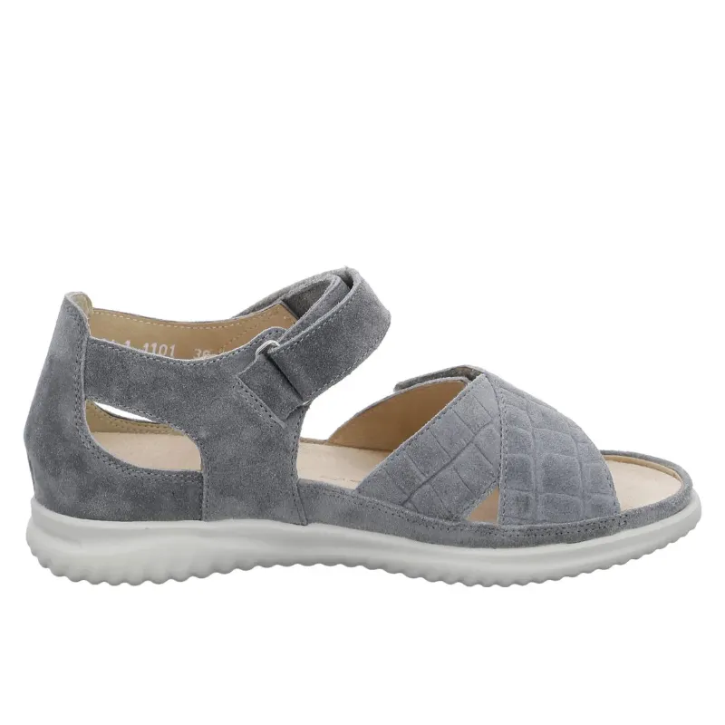 Women’s Hartjes Breeze Sandal – Aluminium - UK Sizing