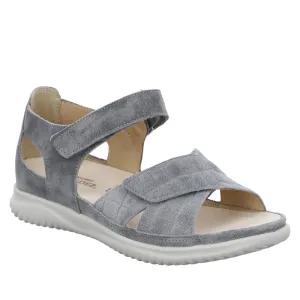 Women’s Hartjes Breeze Sandal – Aluminium - UK Sizing