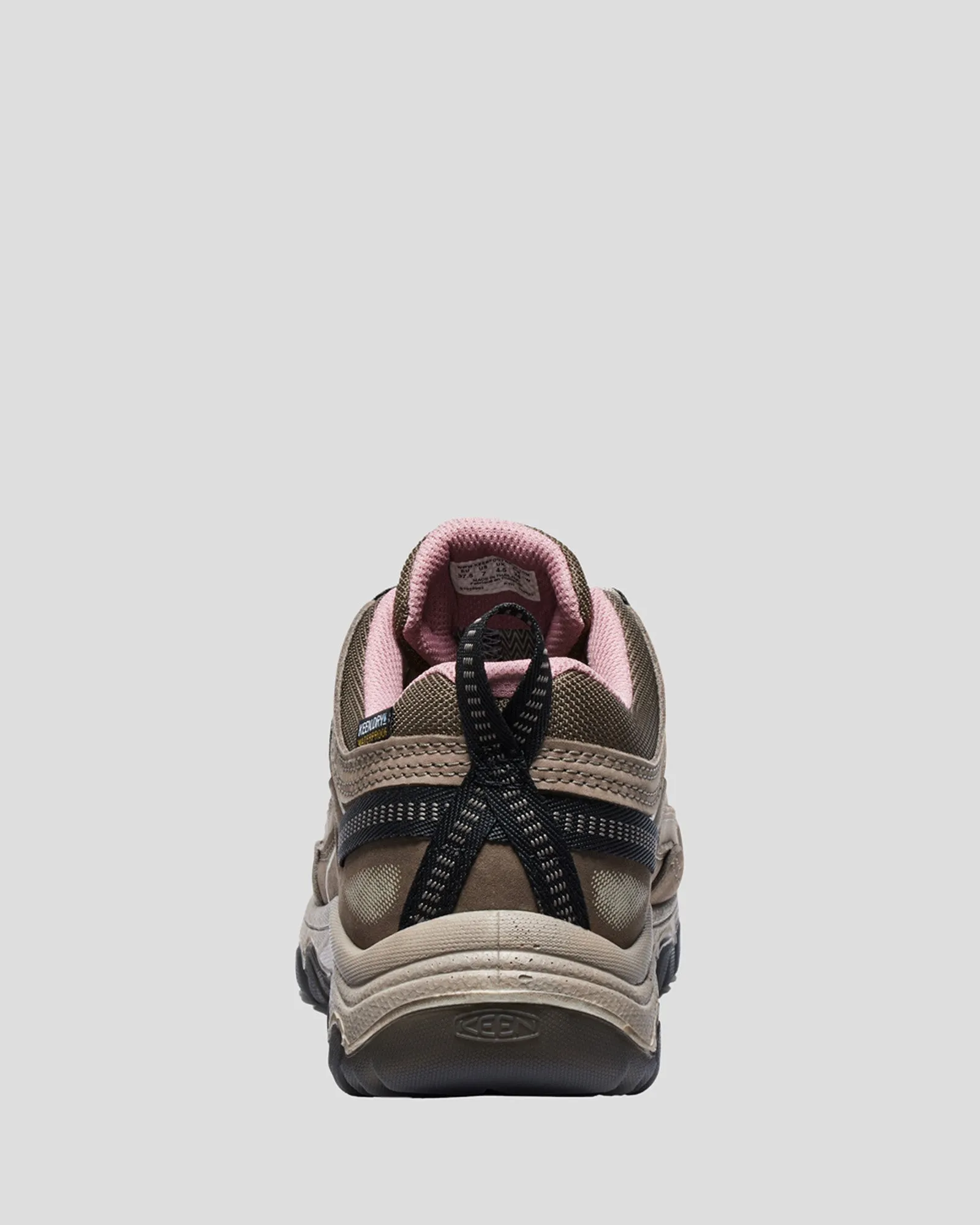Women's Keen Targhee IV Waterproof Hiking Boot - Brindle/Nostalgia Rose
