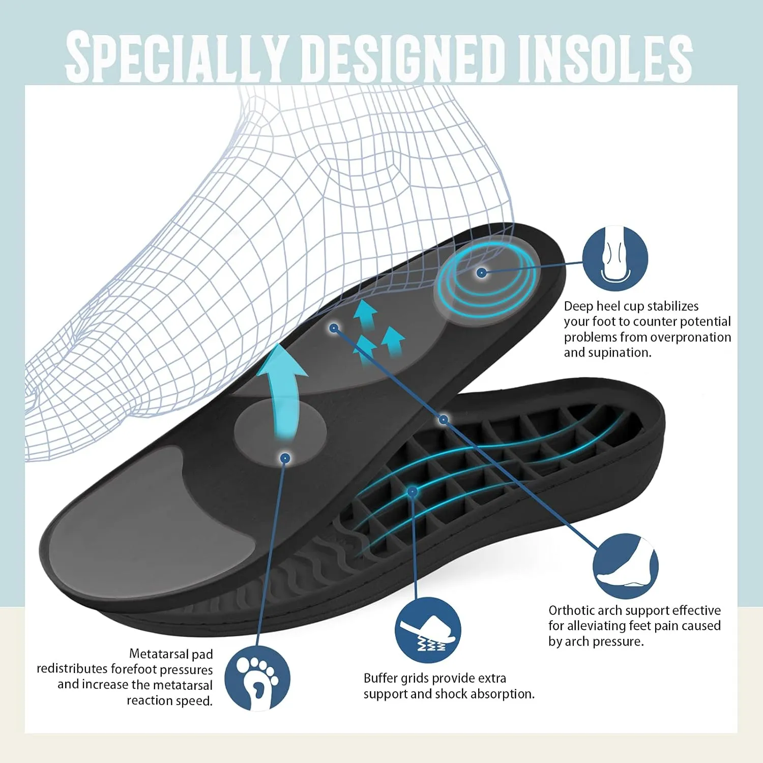 Women’s Orthotic House Slippers with Arch Support Adjustable Fuzzy Ladies Shoes