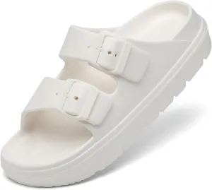Women's Platform & Wedge Sandals with Arch Support for Woman Slides Comfort Lightweight Outdoor Slippers Ultra Cushion