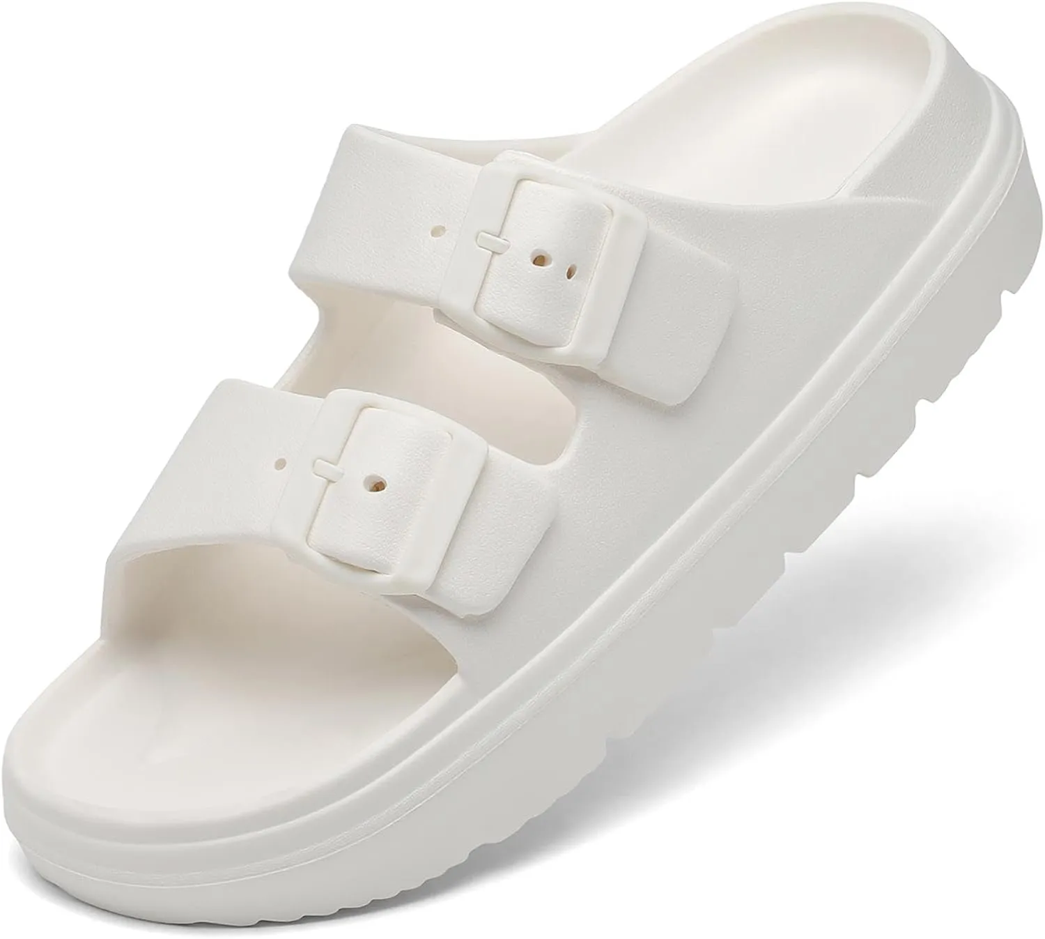 Women's Platform & Wedge Sandals with Arch Support for Woman Slides Comfort Lightweight Outdoor Slippers Ultra Cushion