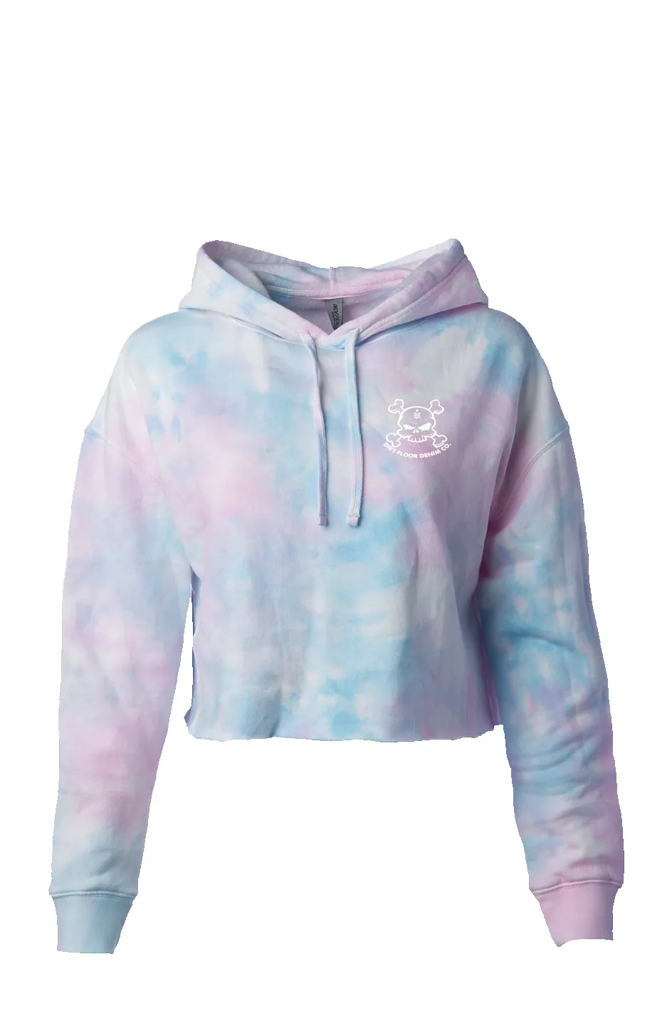 Women's "Skull Kandy" Lightweight Crop Hoodie