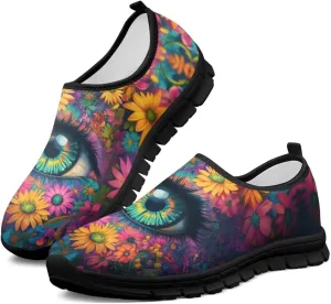 Women's Slip On Walking Shoes Fashion Casual Loafers Lightweight Travel Shoes