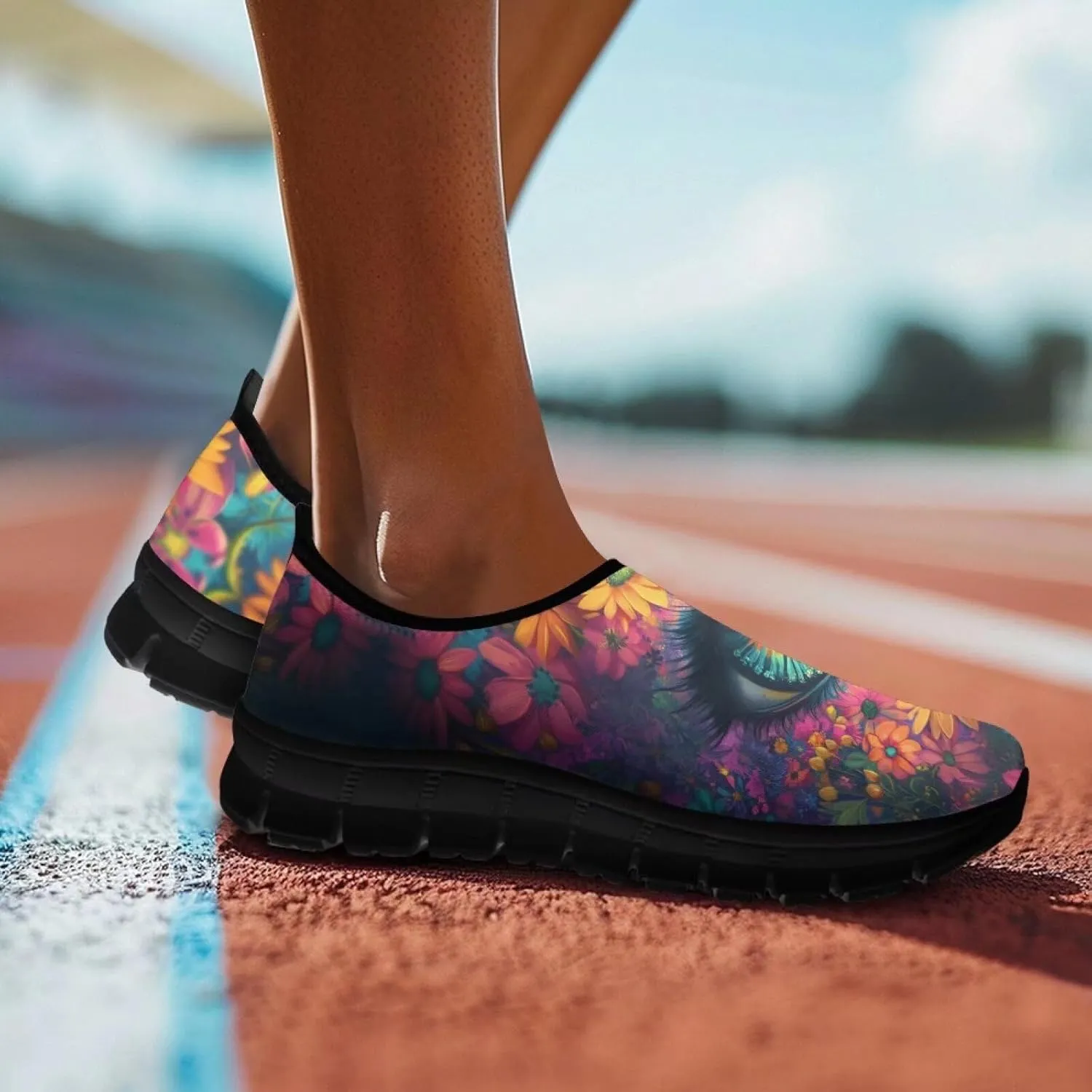 Women's Slip On Walking Shoes Fashion Casual Loafers Lightweight Travel Shoes