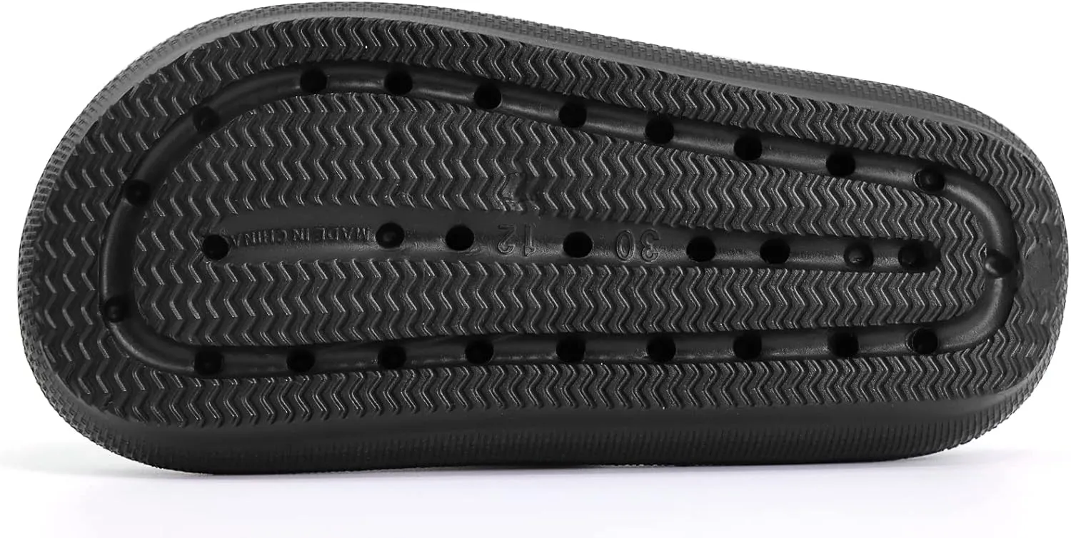 WYSBAOSHU Kids Cloud Slides Girls Boys Slip On Slide Sandals Comfort Non-Slip Thick Sole Slippers Summer Shower Shoes Pool Beach Water Shoes