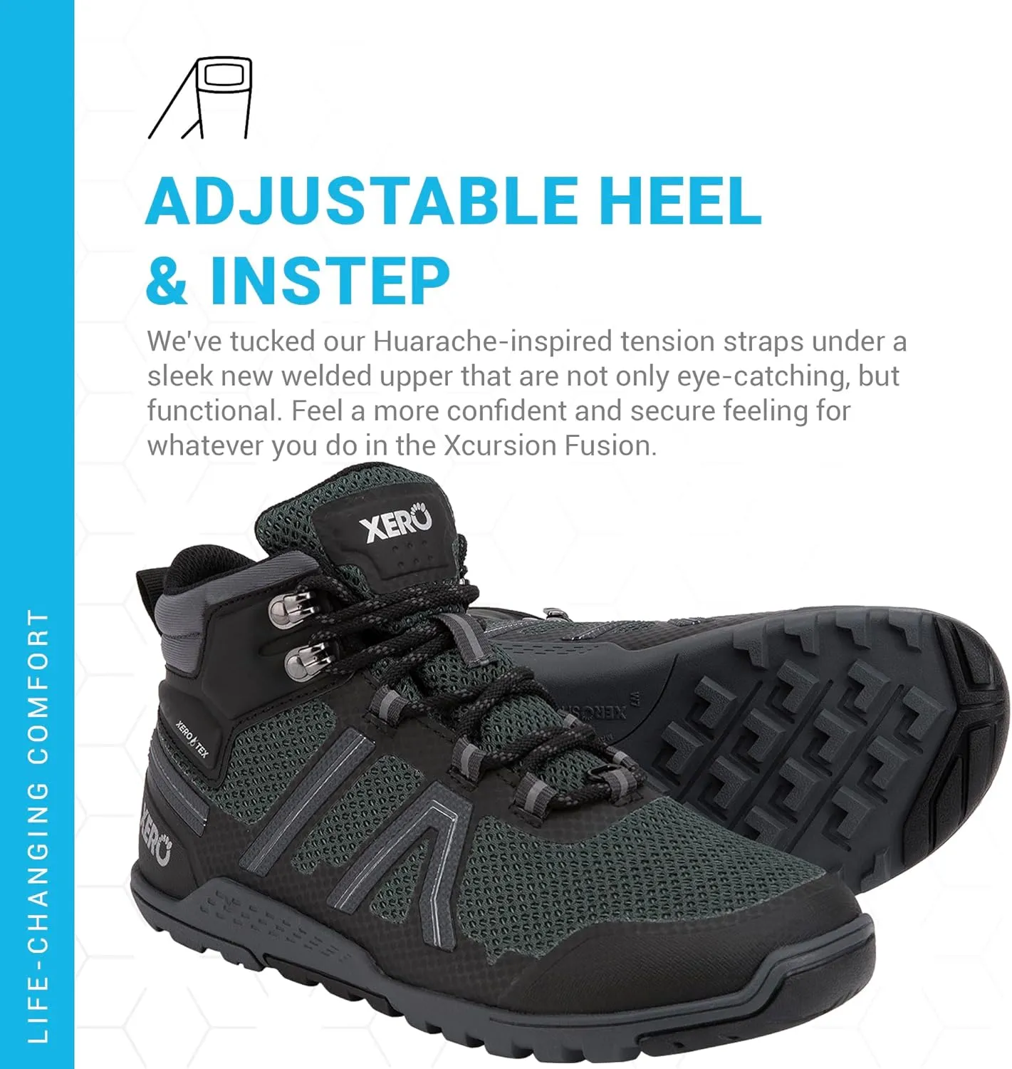 Xero Shoes Women's Xcursion Zero Drop Waterproof Hiking Boot