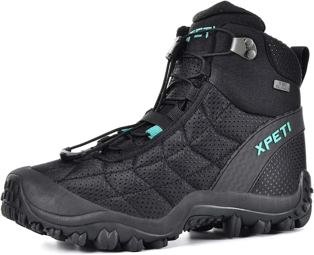XPETI Women's Crest Thermo Waterproof Winter Hiking Boots Insulated