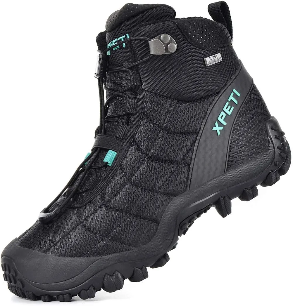 XPETI Women's Crest Thermo Waterproof Winter Hiking Boots Insulated