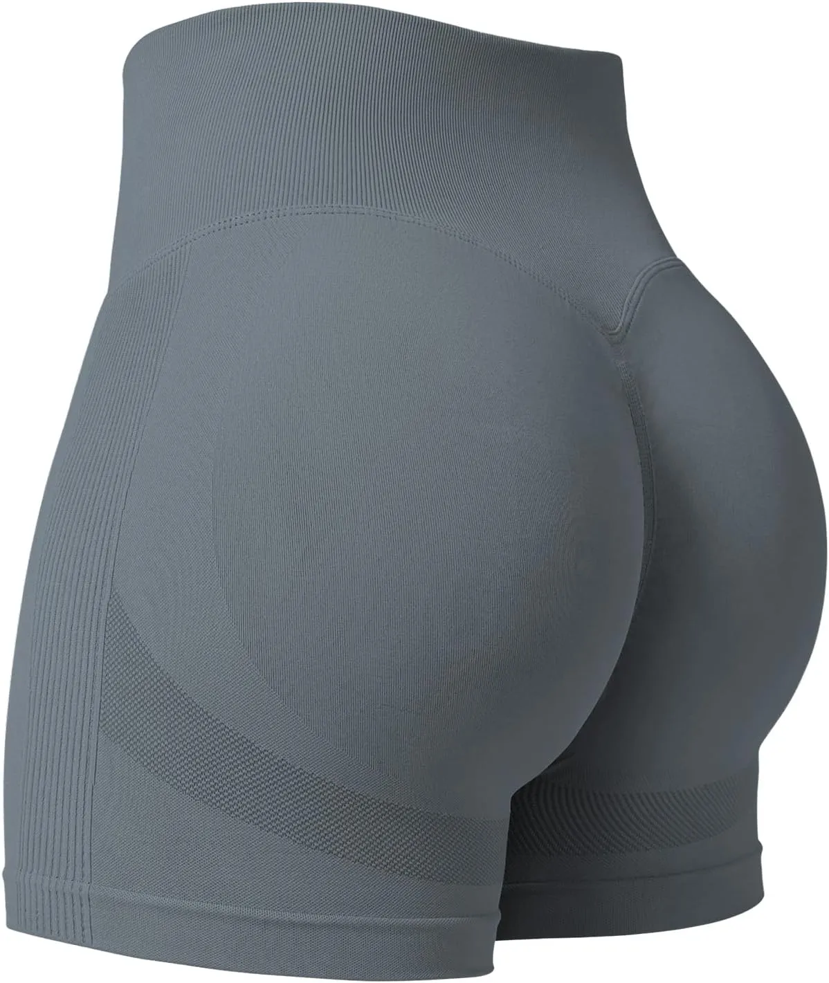 YEOREO Professional Women Workout Shorts 3.6" Scrunch Shorts Seamless High Waisted Contour Gym Yoga Biker Shorts
