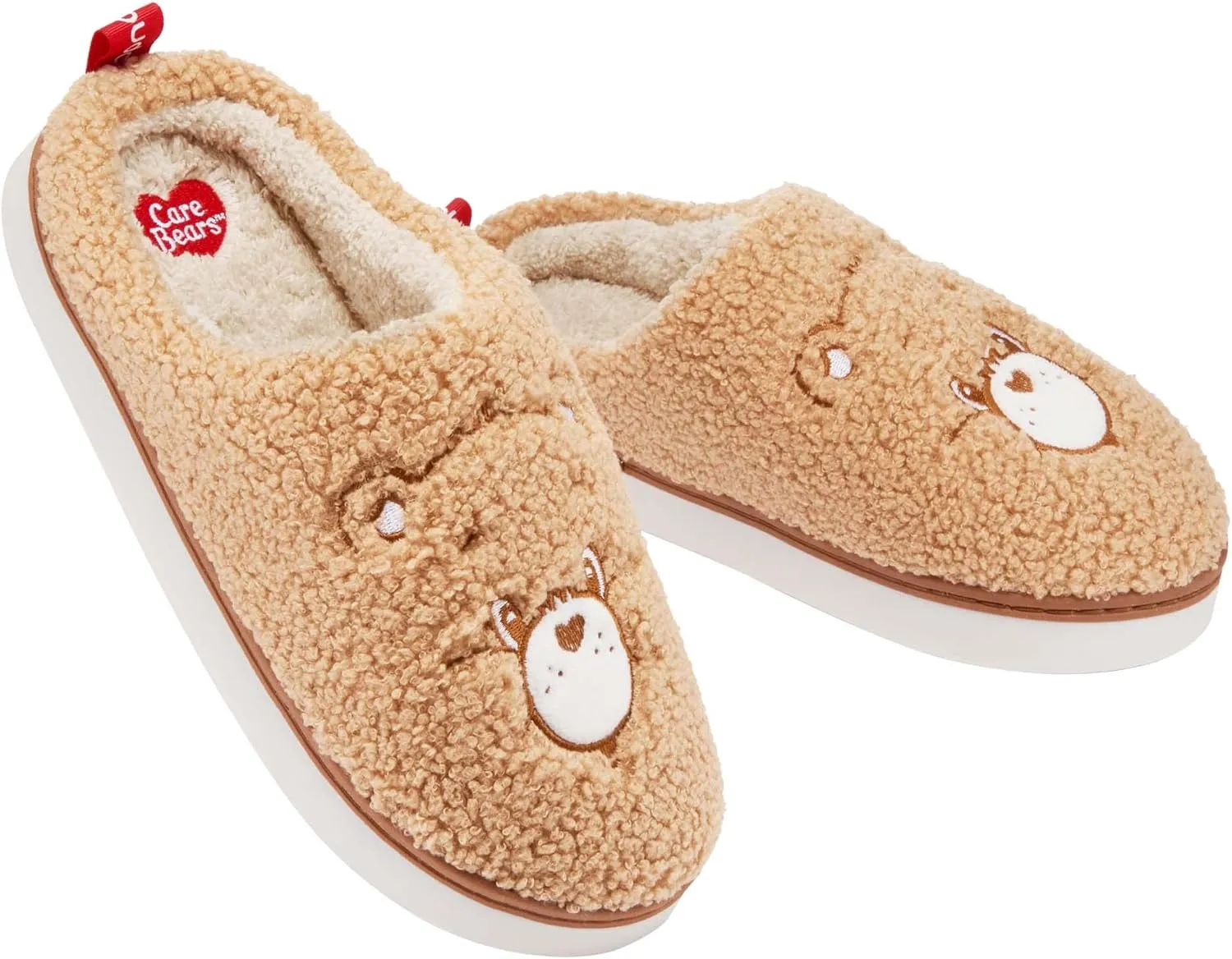 YUNGPRIME Care Bears House Slippers Cozy Slip on Fluffy Scuff Shoes for women and men