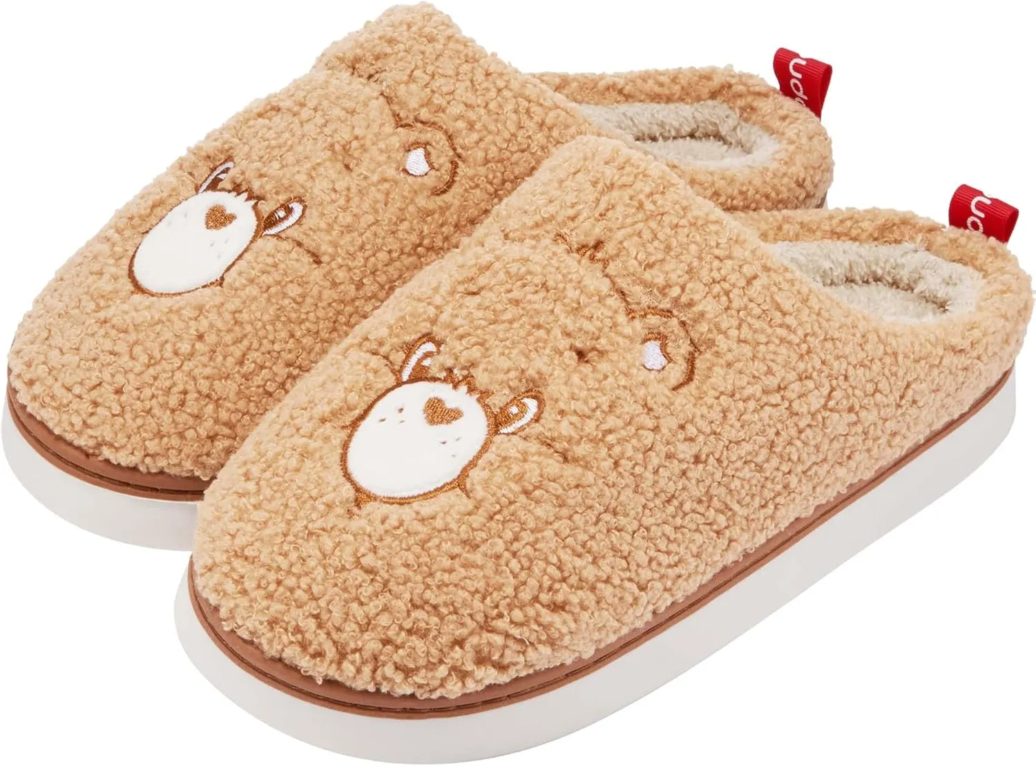 YUNGPRIME Care Bears House Slippers Cozy Slip on Fluffy Scuff Shoes for women and men