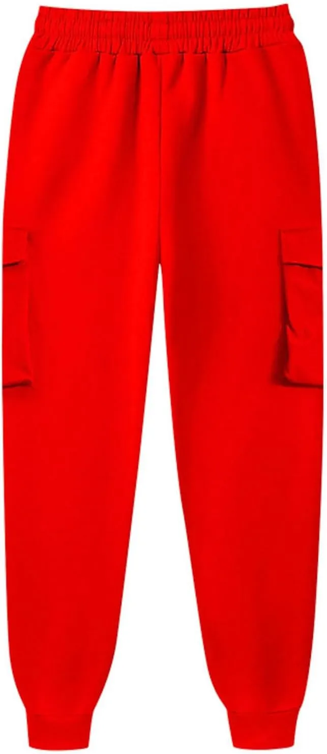 ZDRZK Womens Sweatpants Lace-Up Ankle Length Fleece Jogger Pants with Pockets Hiking Athletic Joggers Pants for Running